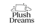 genreate transparent logo my brand name plushdreams bedding etc black coloure