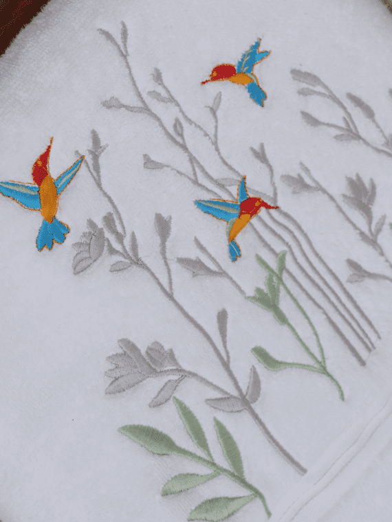 Embroidery Towel Set | 2-Pcs