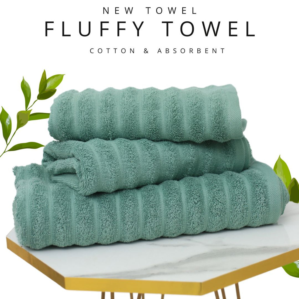 COTTON TOWEL SET OF 3
